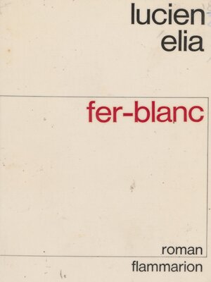 cover image of Fer-blanc